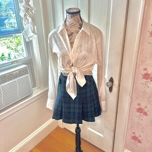 📚❤️PLAID/TARTAN SCHOOLGIRL SKIRT